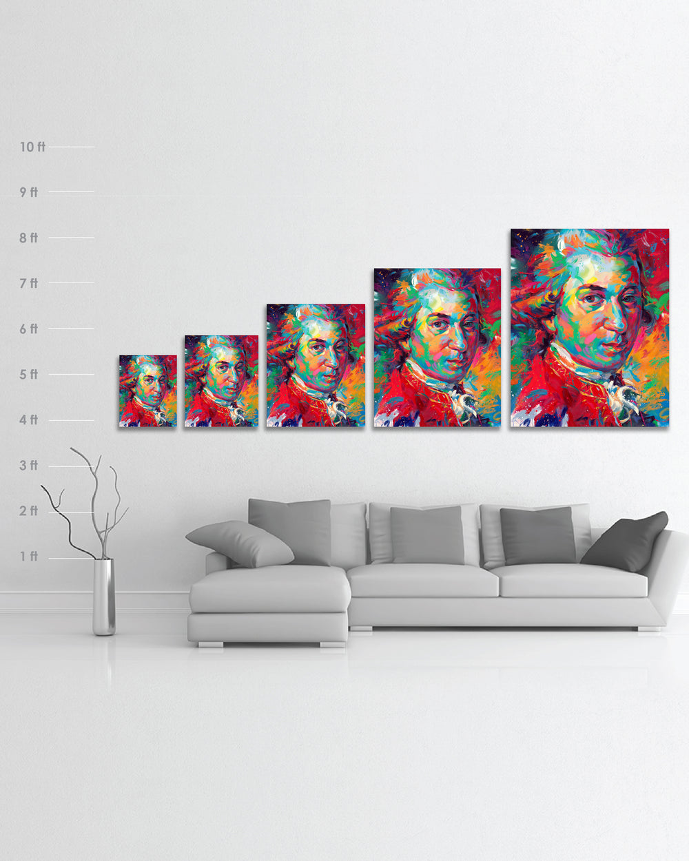Mozart - Requiem Unfinished - Blend Cota Limited Edition Art on Canvas - Blend Cota Studios