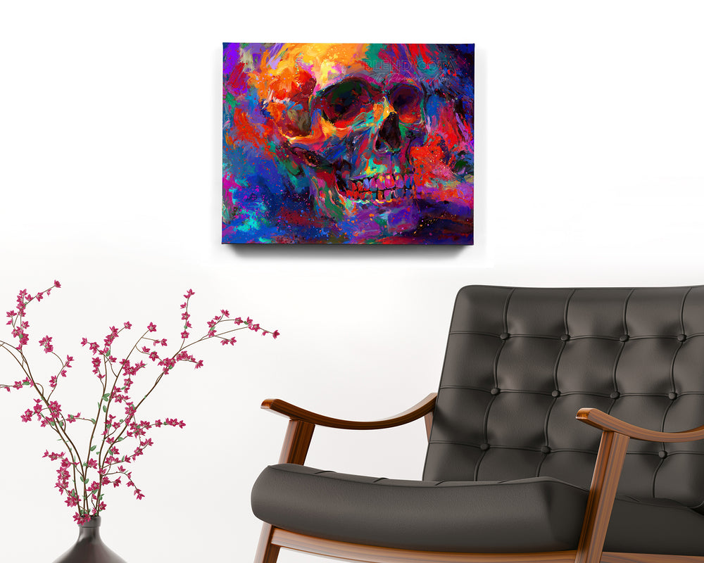 
                  
                    Golgotha | The Skull - Blend Cota Art Print on Cardstock - Blend Cota Studios
                  
                