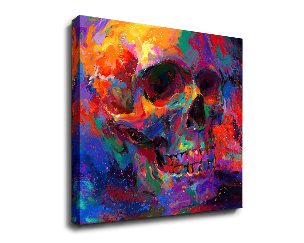 
                  
                    Golgotha | The Skull - Blend Cota Art Print on Canvas - Blend Cota Studios 
                  
                