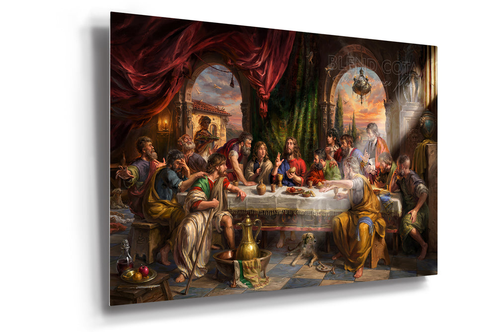 The Last Supper - Blend Cota Limited Edition Art on Metal - Blend Cota Studios
