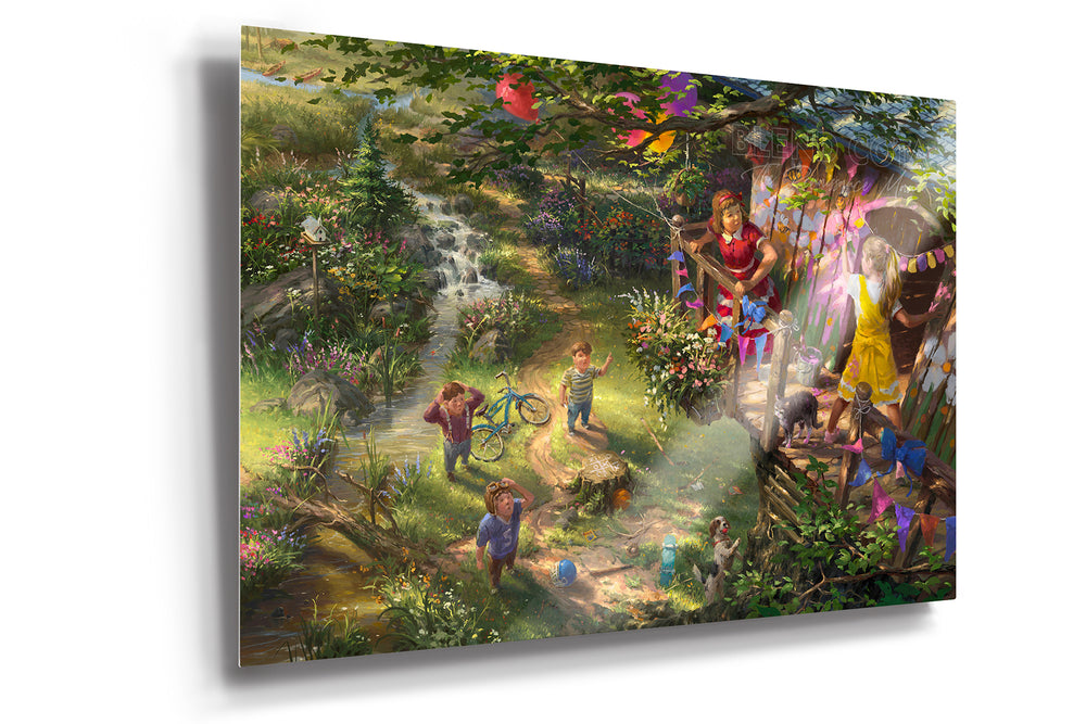 The Treehouse - Blend Cota Limited Edition Art on Metal - Blend Cota Studios 