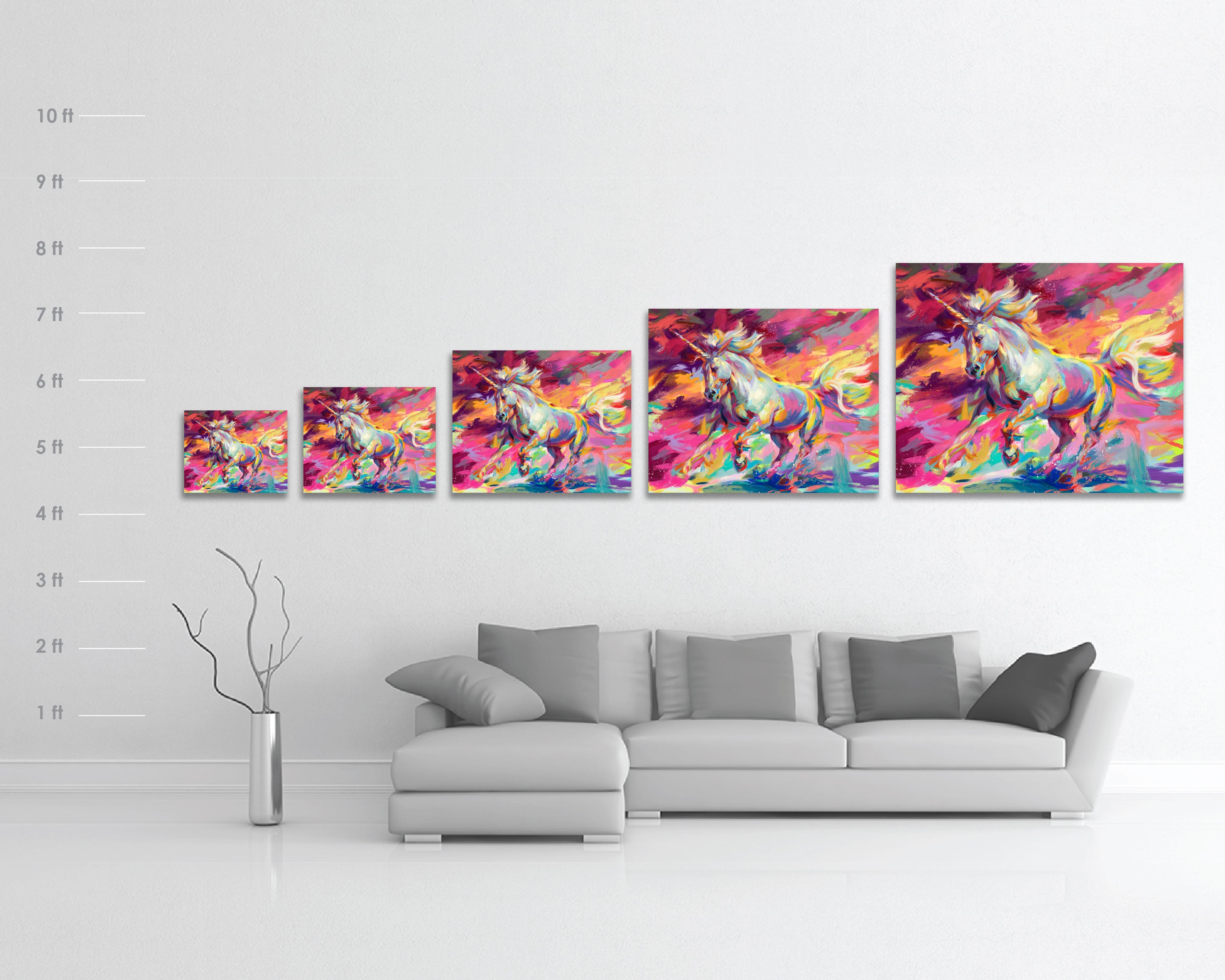 
                  
                    Unicorn - Blend Cota Limited Edition Art on Metal - Blend Cota Studios
                  
                
